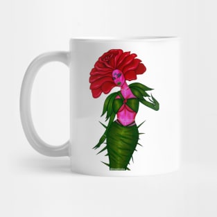 La Rosa The Rose Loteria Mug